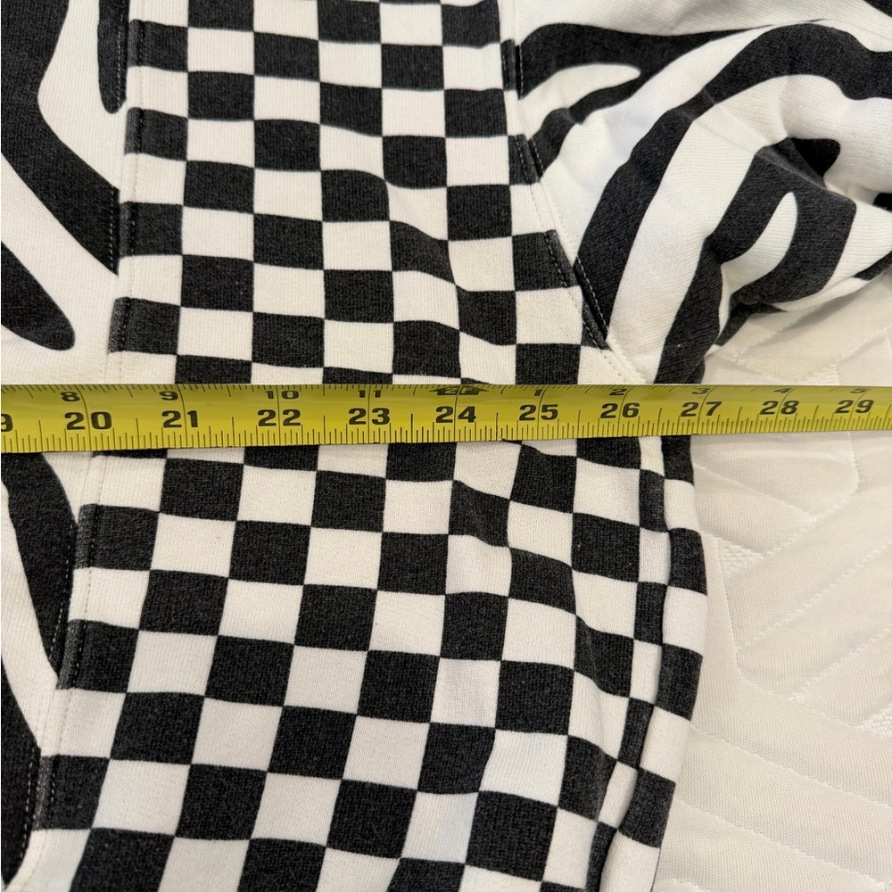 R13 Black & White Patterned Women's Sweater - Checkerboard and Zebra Print - Picture 5 of 9
